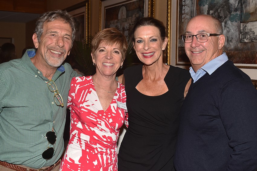 Conrad Panza, Pat Cooper, Eileen Panza and Carl Cooper