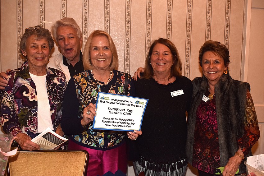 Jane Boehme, Tom Vitro, Marlene McBrier, Cathy Bishop and Carol Peschel