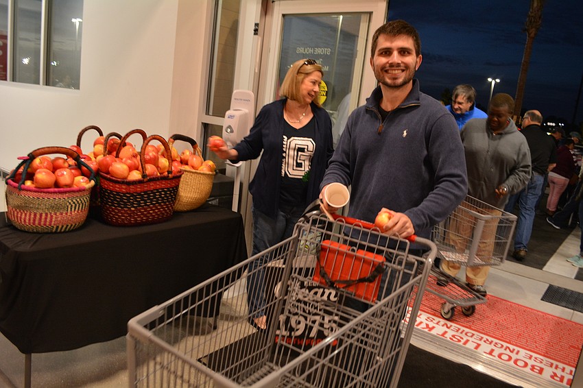 Jon Brezina, of Creekside Ranch, was third in line.