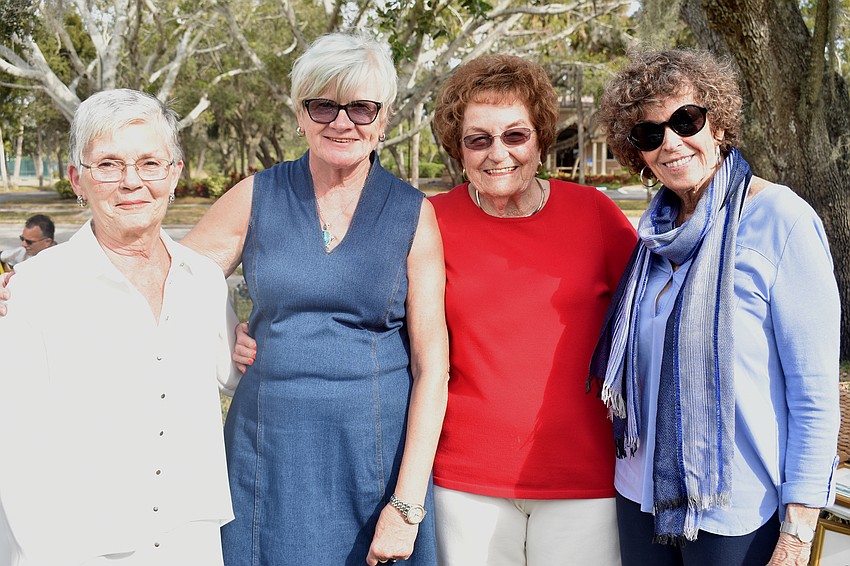 Joan Rotenberg, Barb Torrence, Ruth Strauss and Donna Godfrey