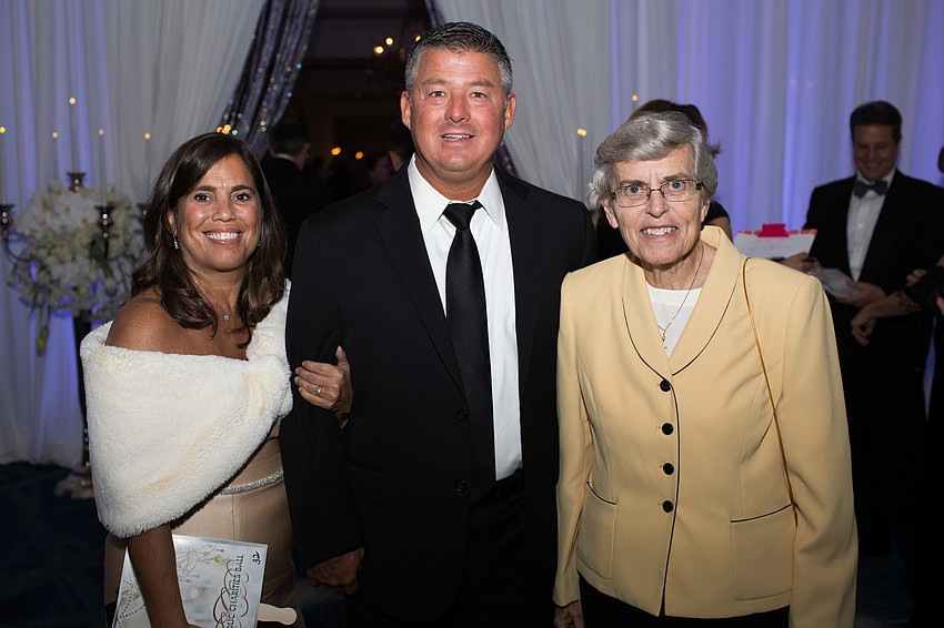 Rene and Terry Hebda and Sister Lucia