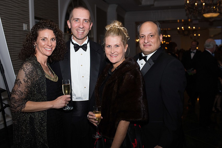 Cathy and Brad Watson with Kathleen and Jeff Troiano