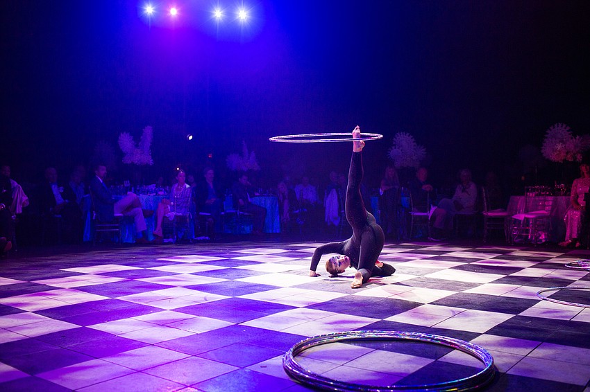 Elena Zhimova performs.