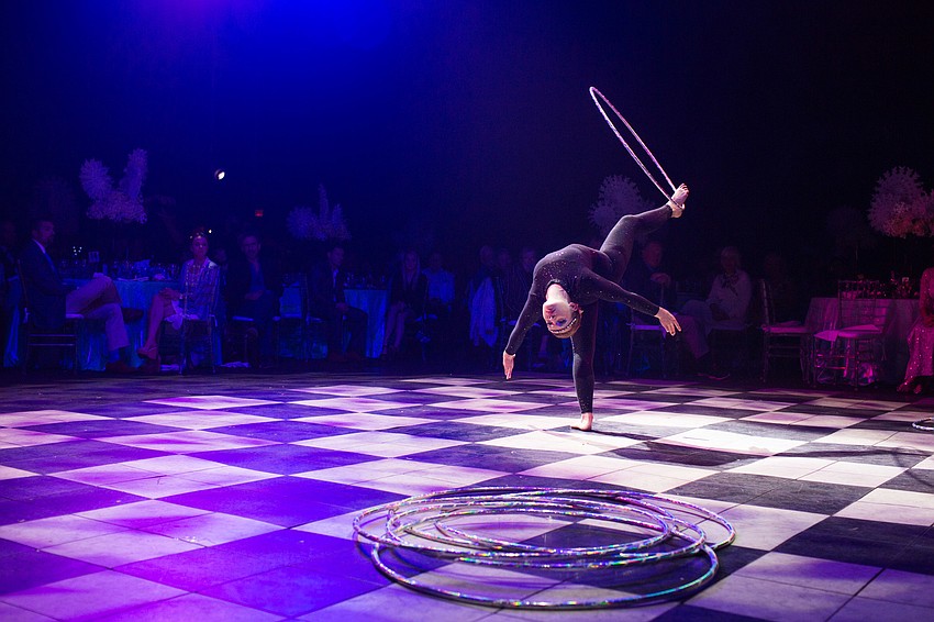 Elena Zhimova performs.