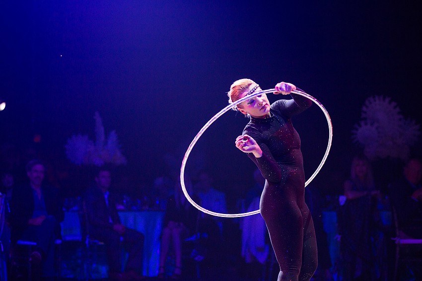 Elena Zhimova performs.
