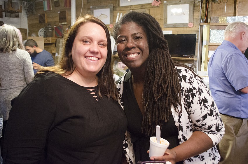 Meagan McMullen and Audrey Luck