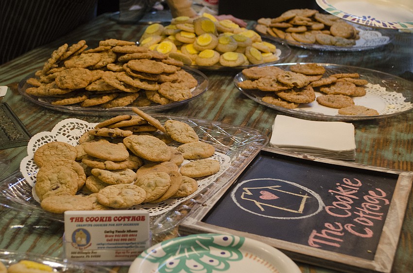 The Cookie Cottage was one of many food sponsors at the event.