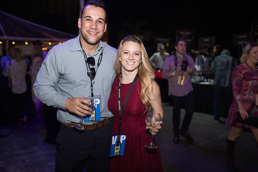 Tony Abbott and Olivia Lemke