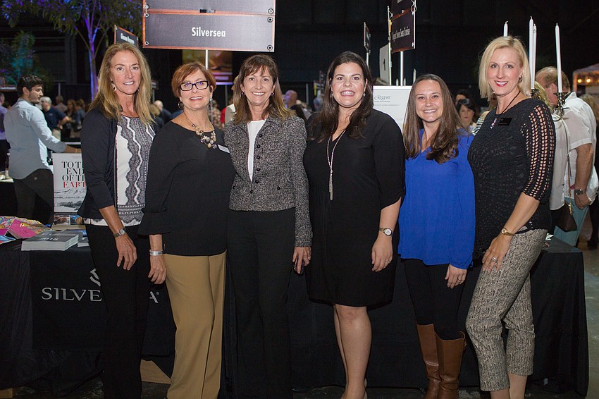 Jill Hanlon, Pam Scott, Audrey Corso, Nicole Castillo, Monique Ross and Jamie Jalwan