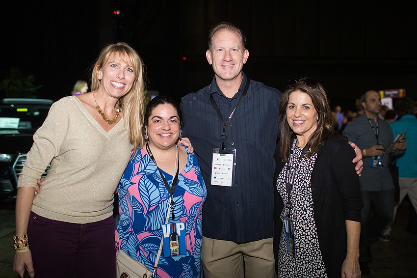 Telese McKay, Jennifer and Randy Simms and Sandy Moore