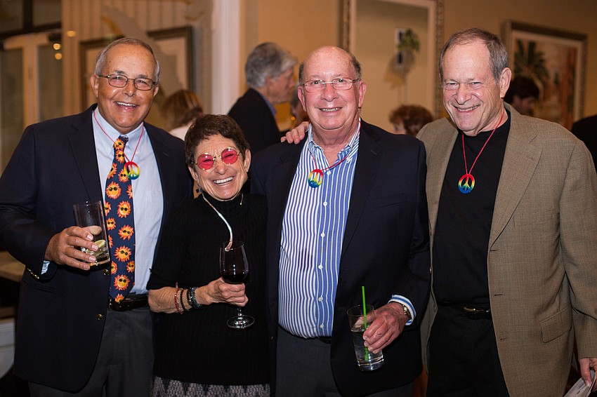 Rick Skerrett, Susan and Lenny Landau and Kenny Newmark