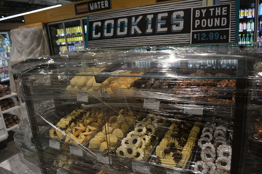 The wrapping comes off the cookies on Wednesday in time for the 9 a.m. opening.