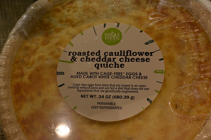 Do real men eat quiche? A roasted cauliflower and cheddar cheese quiche might answer the question.
