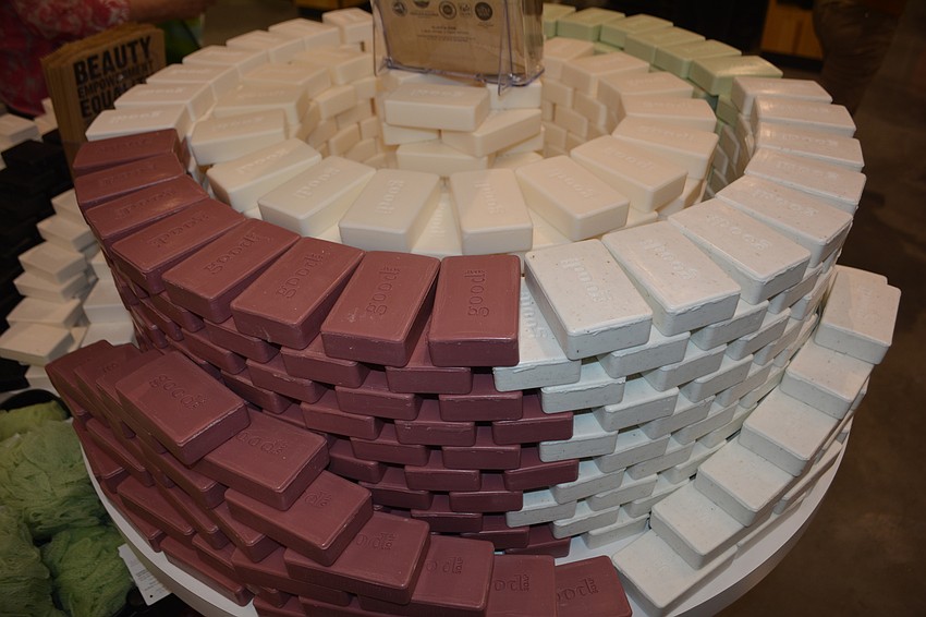 If you don't want to drink at Brasserie Honore, perhaps you could try a bar of soap? Both are available at Whole Foods.