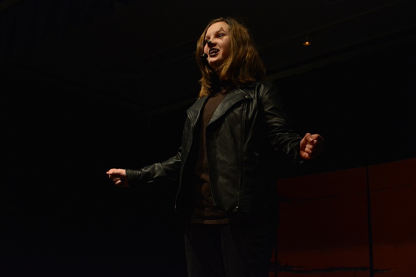 Erin Walsh, as Scar, reveals her plan to take over the Pridelands.