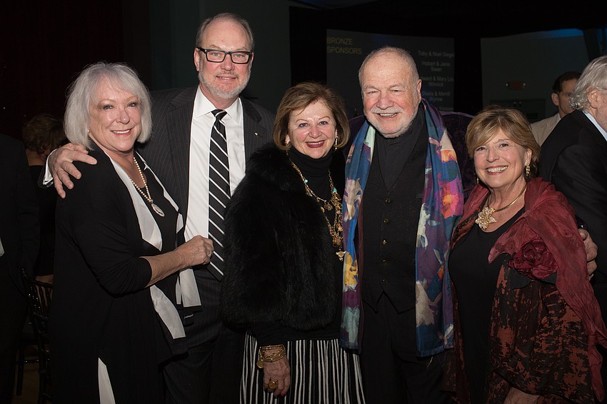 Co-Chairs Sherry and Tom Koski, Renee Hamad and with Beverly and Bob Bartner