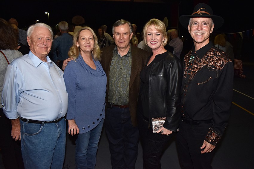 Sandy and Martha Edinger, Jay and Veronica Brady and Peter Powers