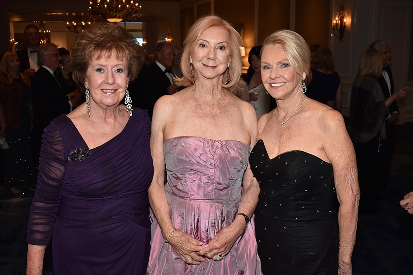 Margaret Lawson with Co-Chairwomen Patricia Jones and Carol English