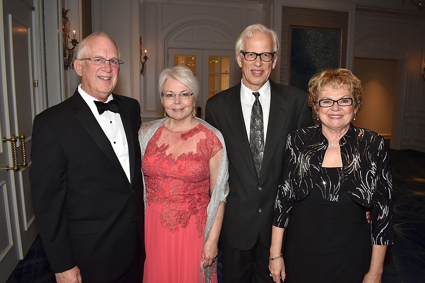 Steve and Lynn Blackledge with Rod Joslin and Elsa Rohow