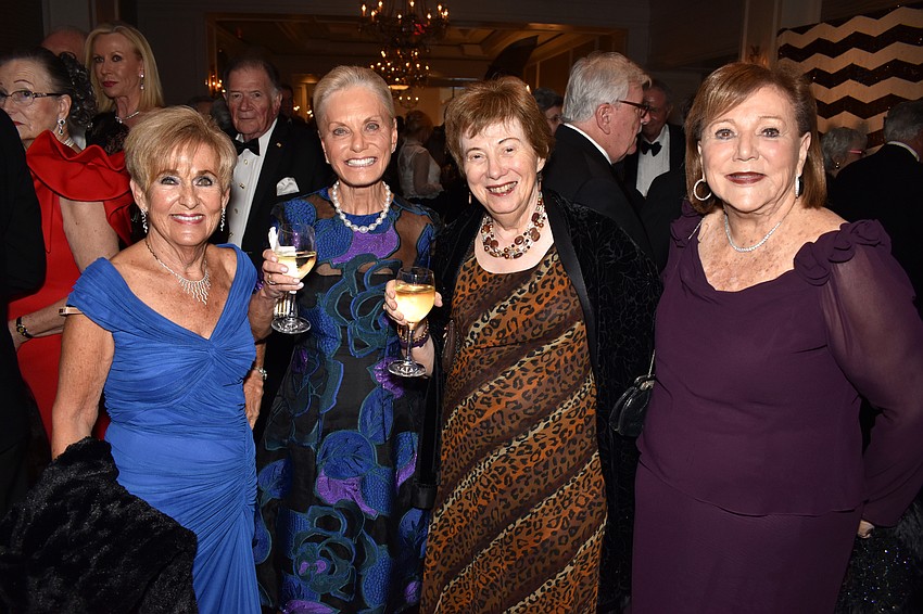 Bunny Skirboll, Faith Goldman, Hannah Weinberg and Helen Glaser