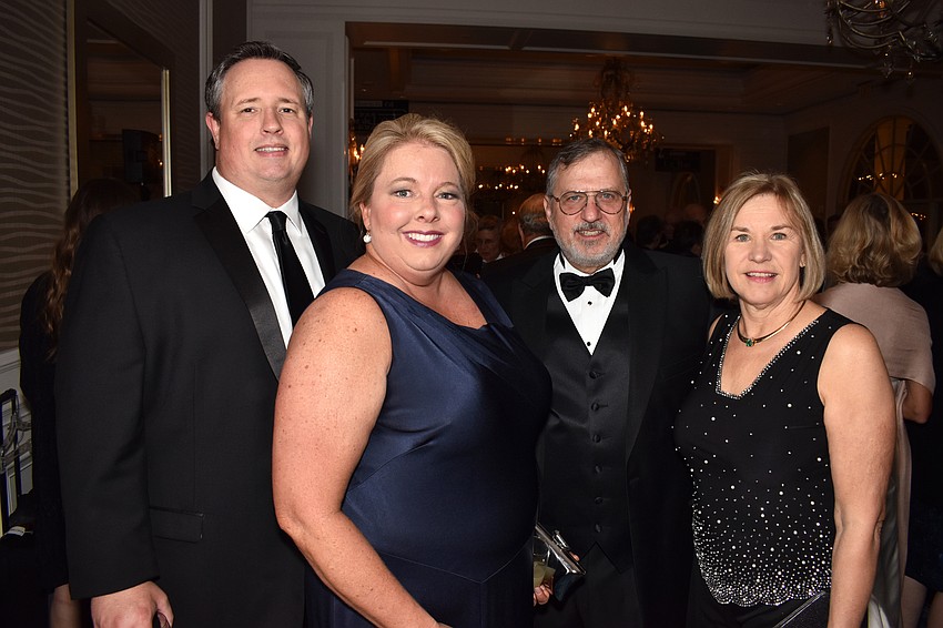 Marlo and Jay Turner with John Antonuk and Debi Lander