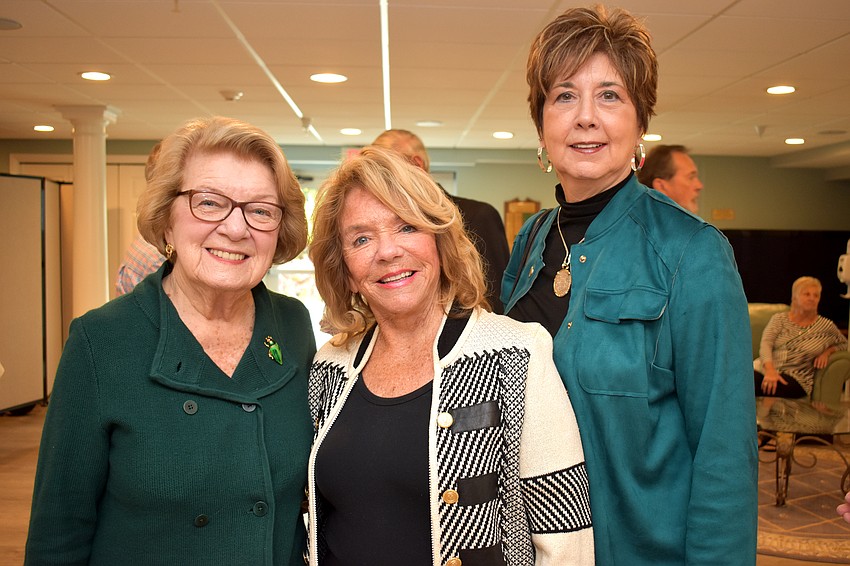 Dorothy Gordon, Joan Partridge and Jan Holman
