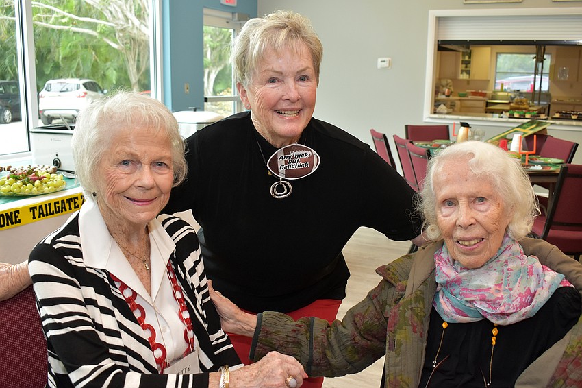Betty Rieger, Lois Finley Shook and Barbara Hero