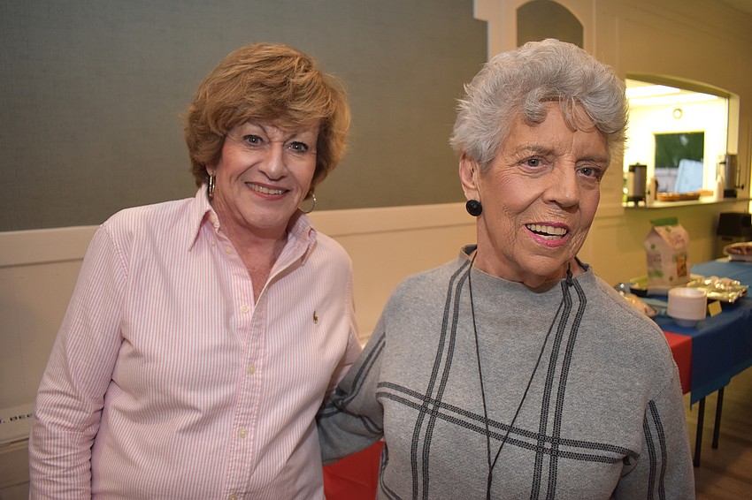 Ellen Hefner and Anne Hanley