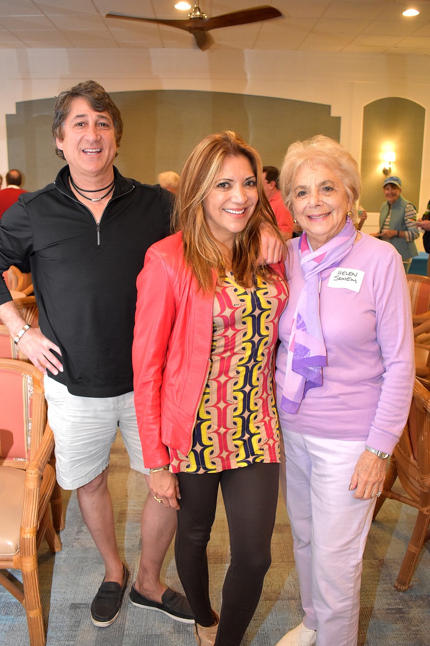 Robert and Sandra Samen and Helen Samen