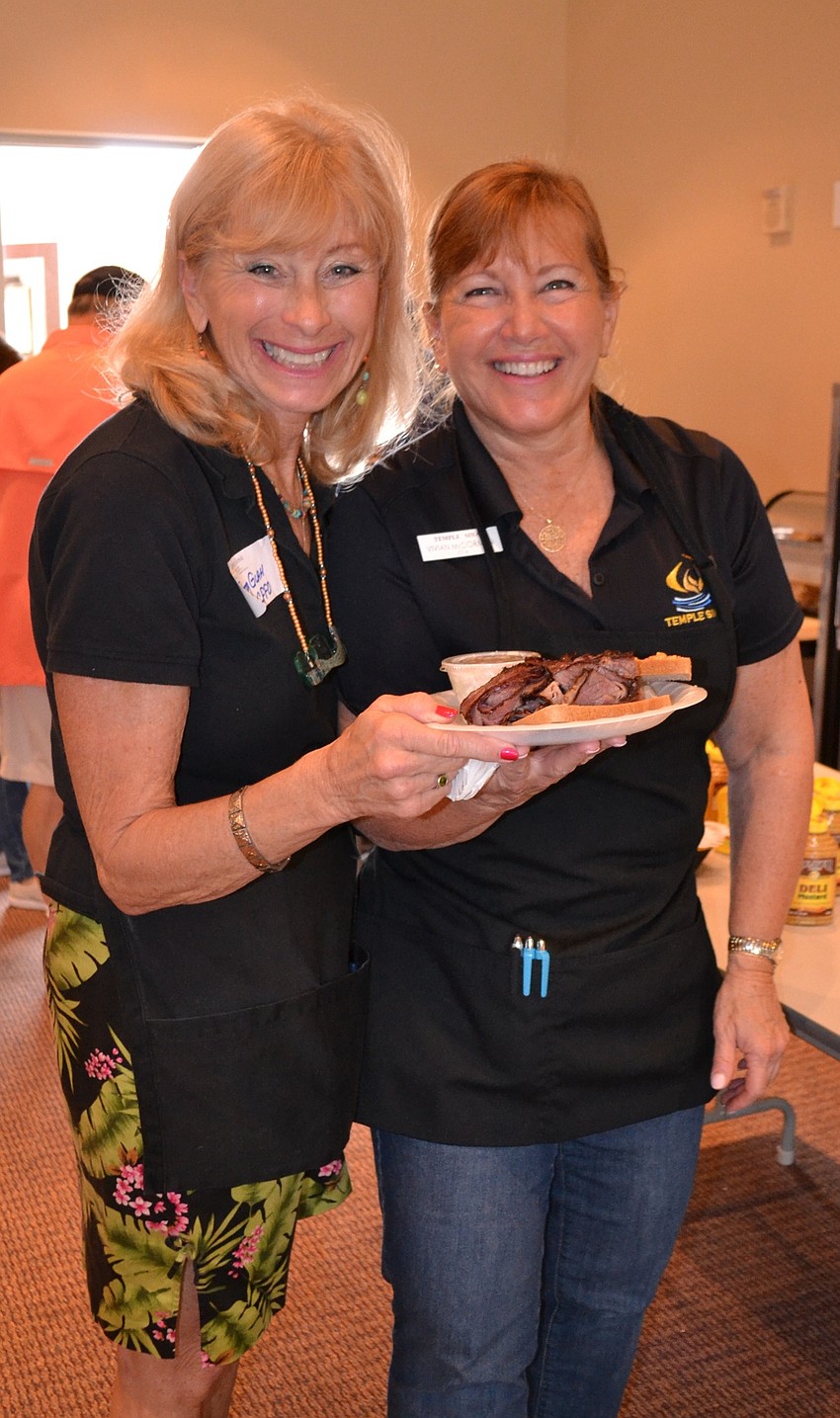 Patty Glah and Vivian McDorman, volunteers (Courtesy photo)