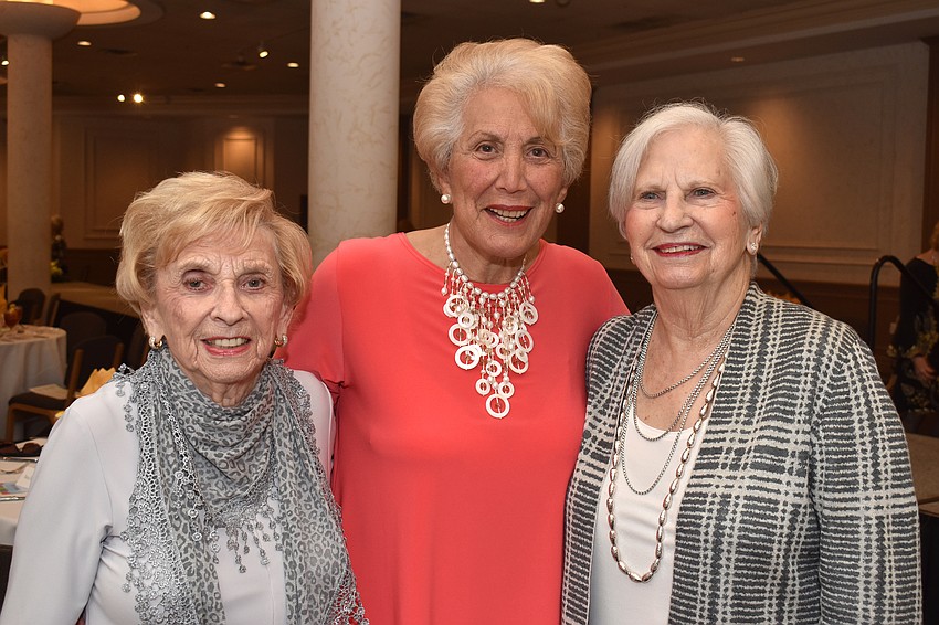 Ruth Manasse, Ronnie Bernard and Margie Nathan