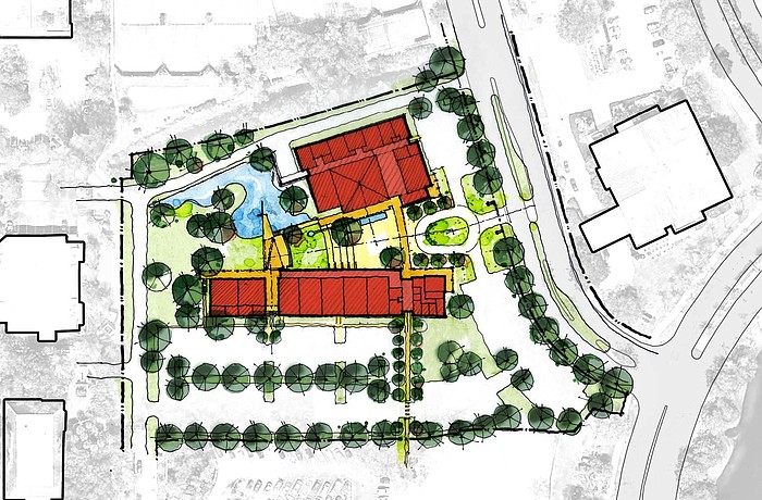 The site plan proposed by Ringling College of Art and Design must be approved by the Town Commission.