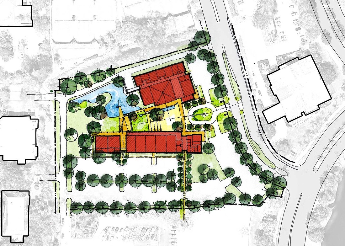 The site plan proposed by Ringling College of Art and Design must be approved by the Town Commission.