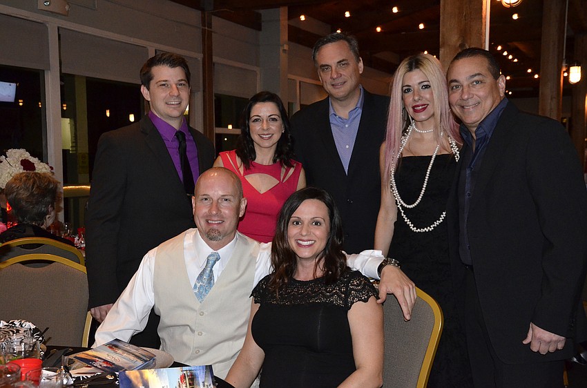 Table number two was dedicated to the women's center.