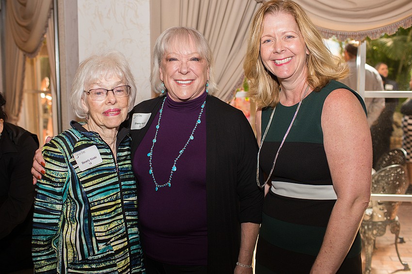 Beverly and Sherry Koski with Jennifer Vigne