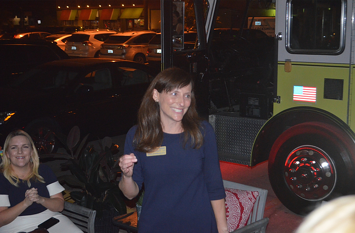 Margaret Good, pictured here after winning the District 72 Democratic primary in December, was endorsed by former Vice President Joe Bidden.