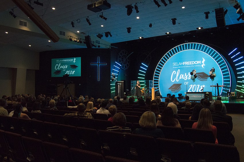 The tight-knit Selah Freedom community gathered to celebrate its most recent survivor graduates on Feb. 6.