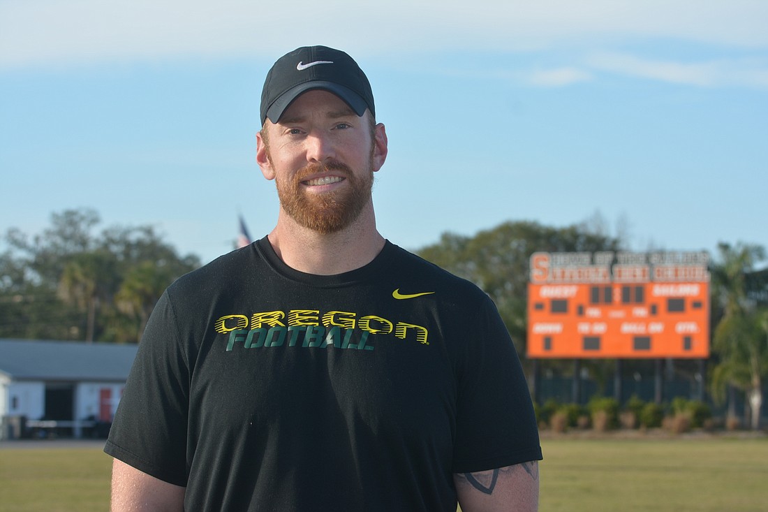 New Sarasota High football coach Spencer Hodges knows learning the history of the program will be vital to his success.