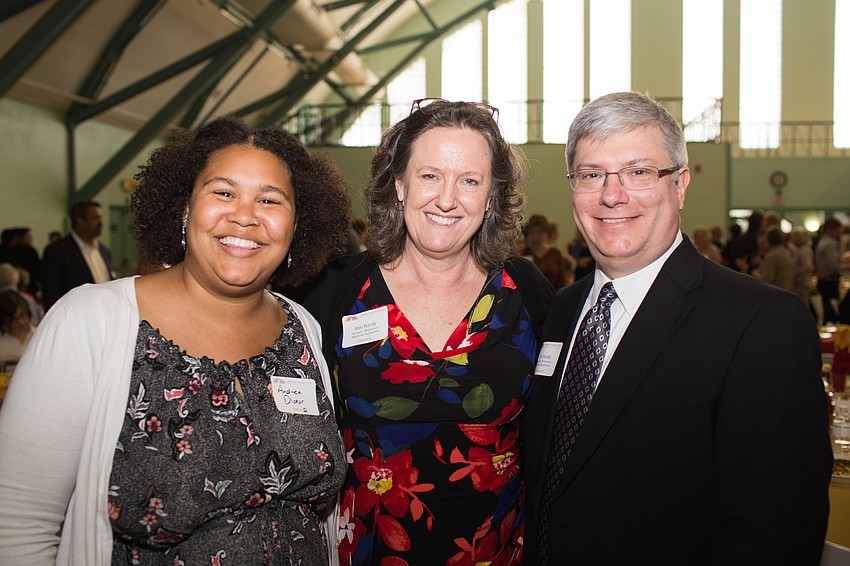 Andrea Dictor with Ann and Art Hardy