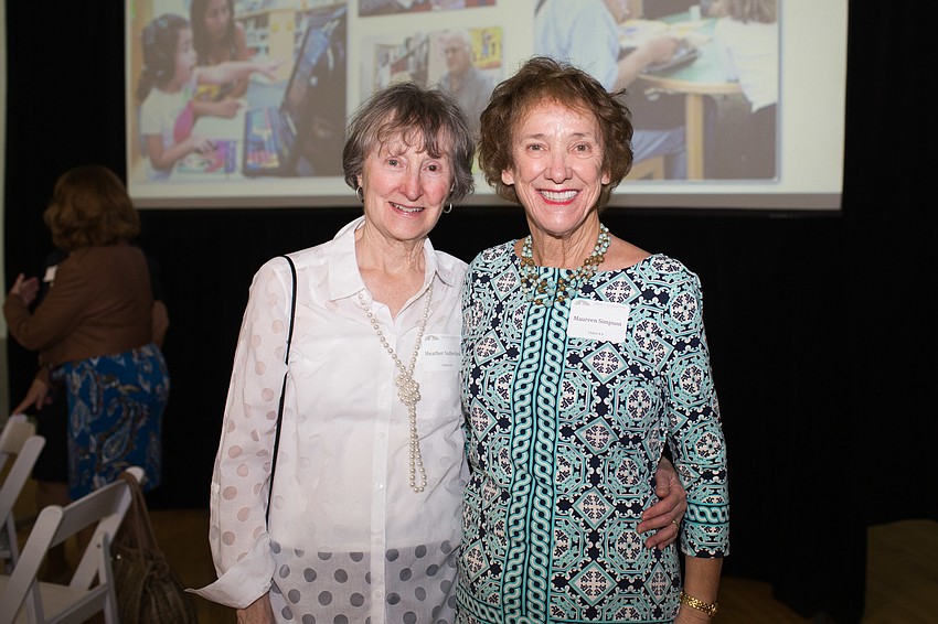 Heather Sutherland and Maureen Simpson