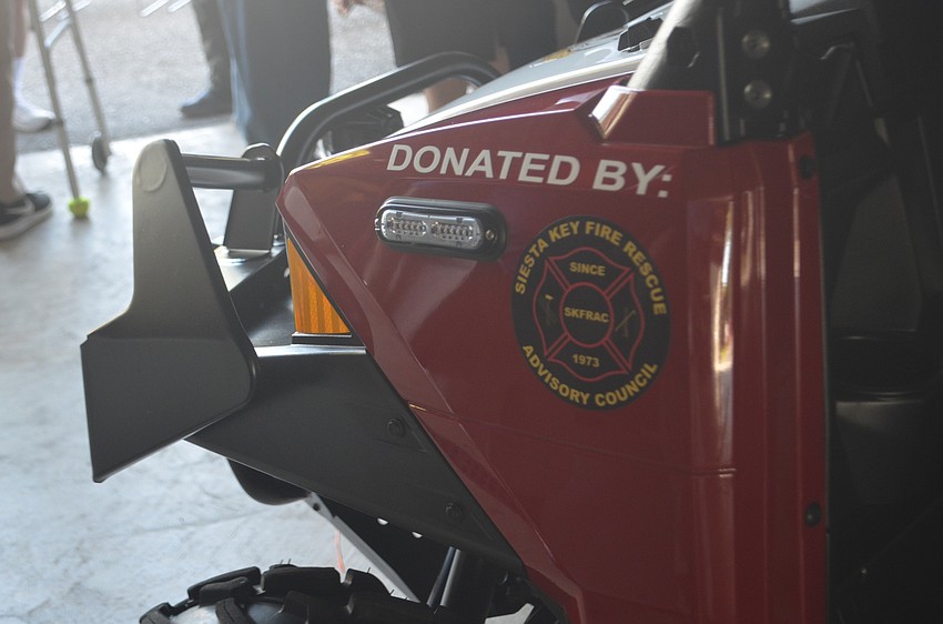 The new ATV includes an emblem crediting SKFAC.