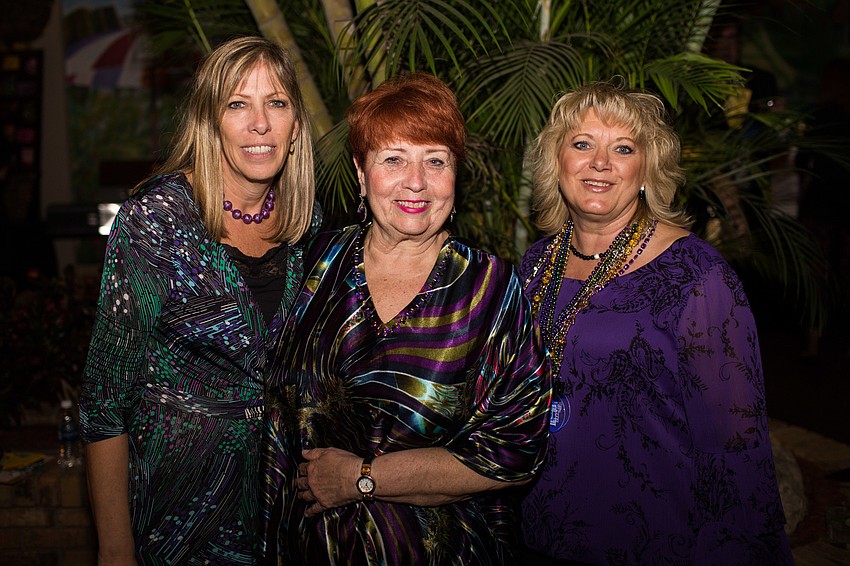 Karen Cadou, Janet Arena and Stella McDaniel