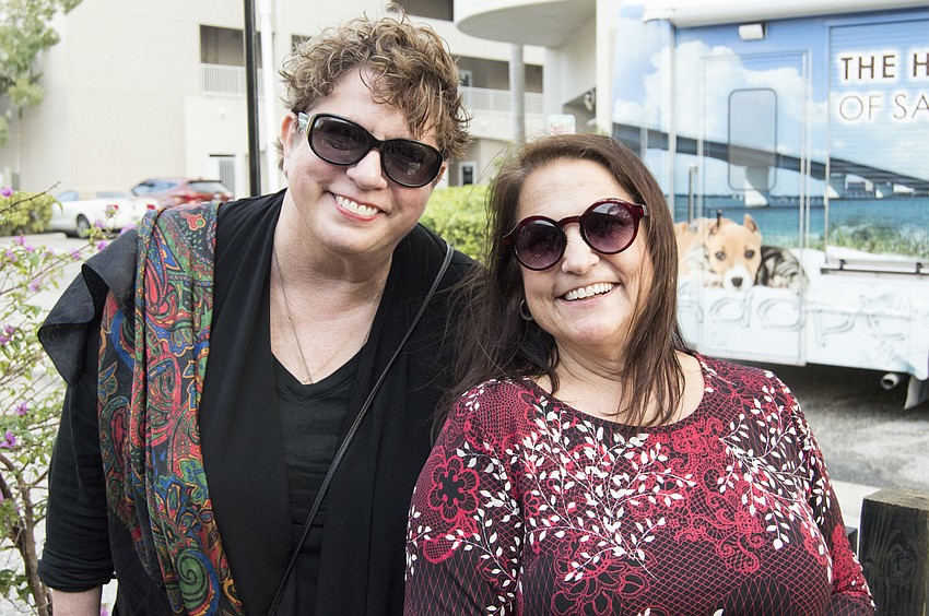 Sharon Coleman and Patricia Pool