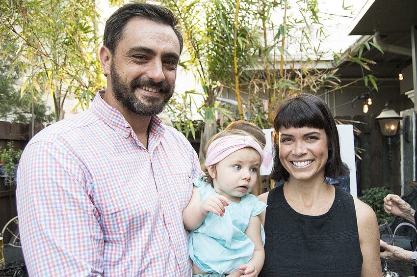 Ricky andBlair Perrone and their daughter, Capri