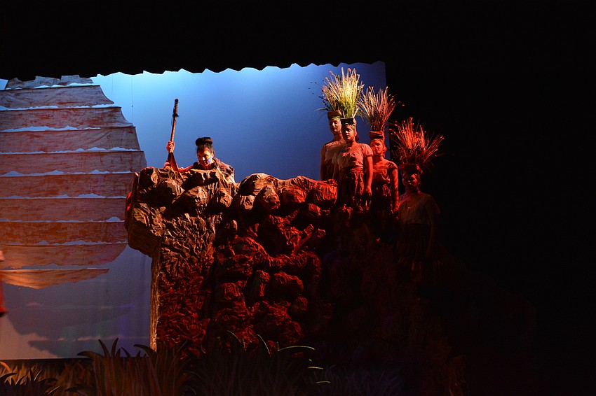 Rafiki (Melissa Moore) looks over the Pridelands.