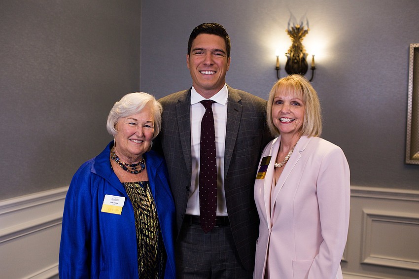 Chairwoman Cindy Stuhley, Will Reeve and Jan Miller.