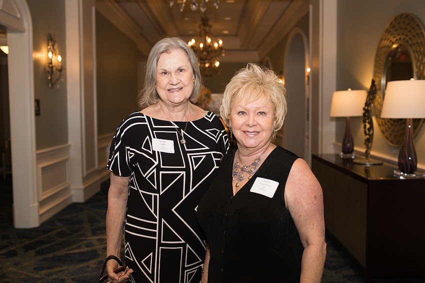 Jeanne Laabs and Norma Pennington