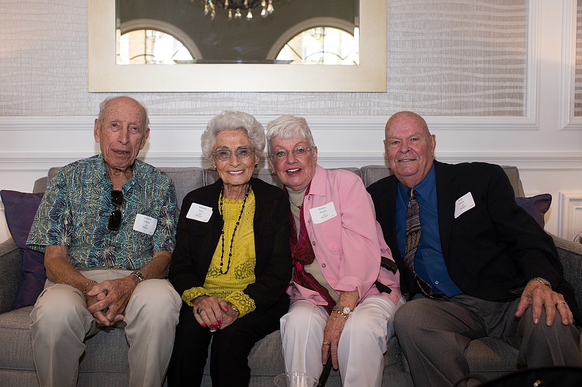 Edward Cohen and Arleane Stier with Denise and Jerry Hearn