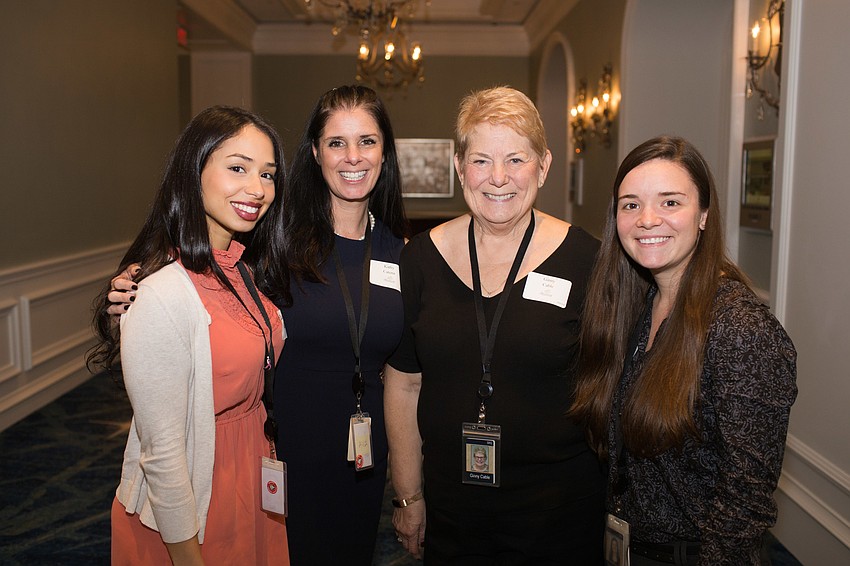 Cindy Rivera, Kathy Catena, Ginny Cable and Desiree Schelling