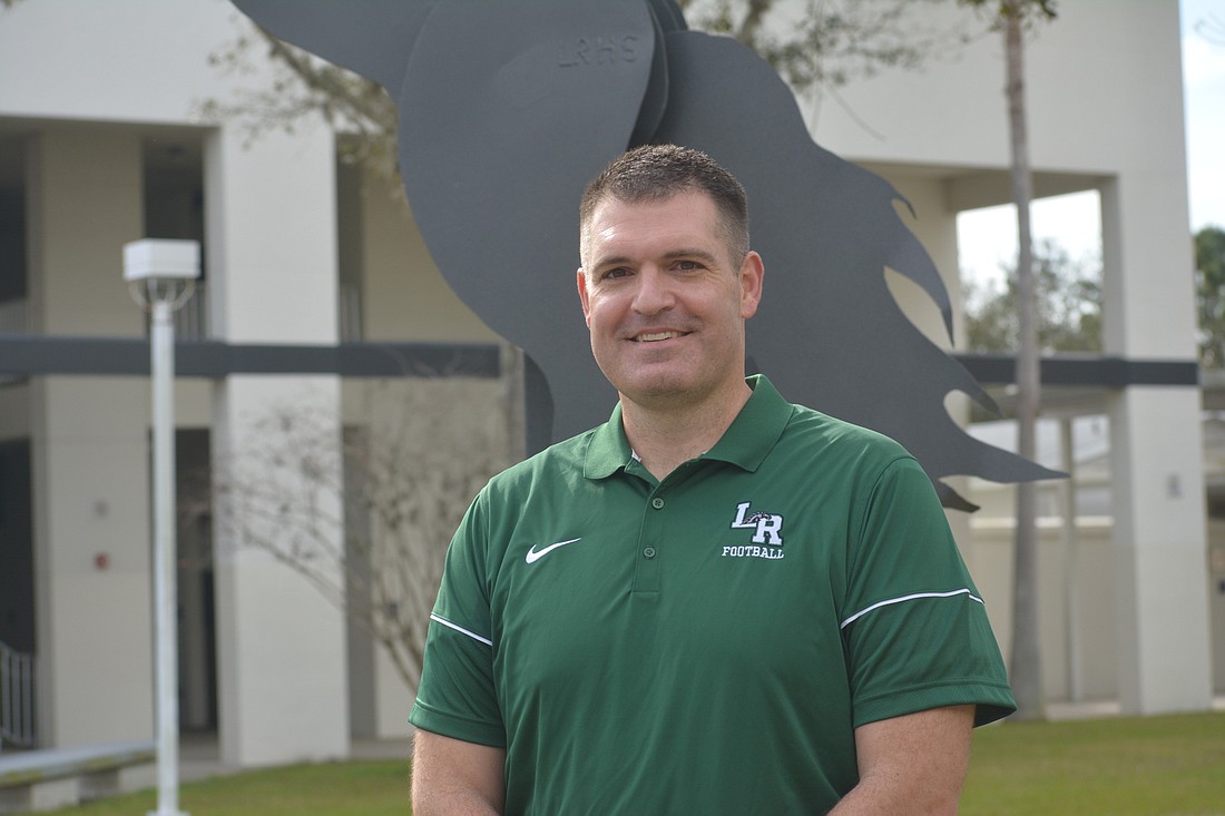 Christopher Culton is the new football coach at Lakewood Ranch High.